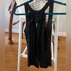 Stylish Black Sleeveless Top